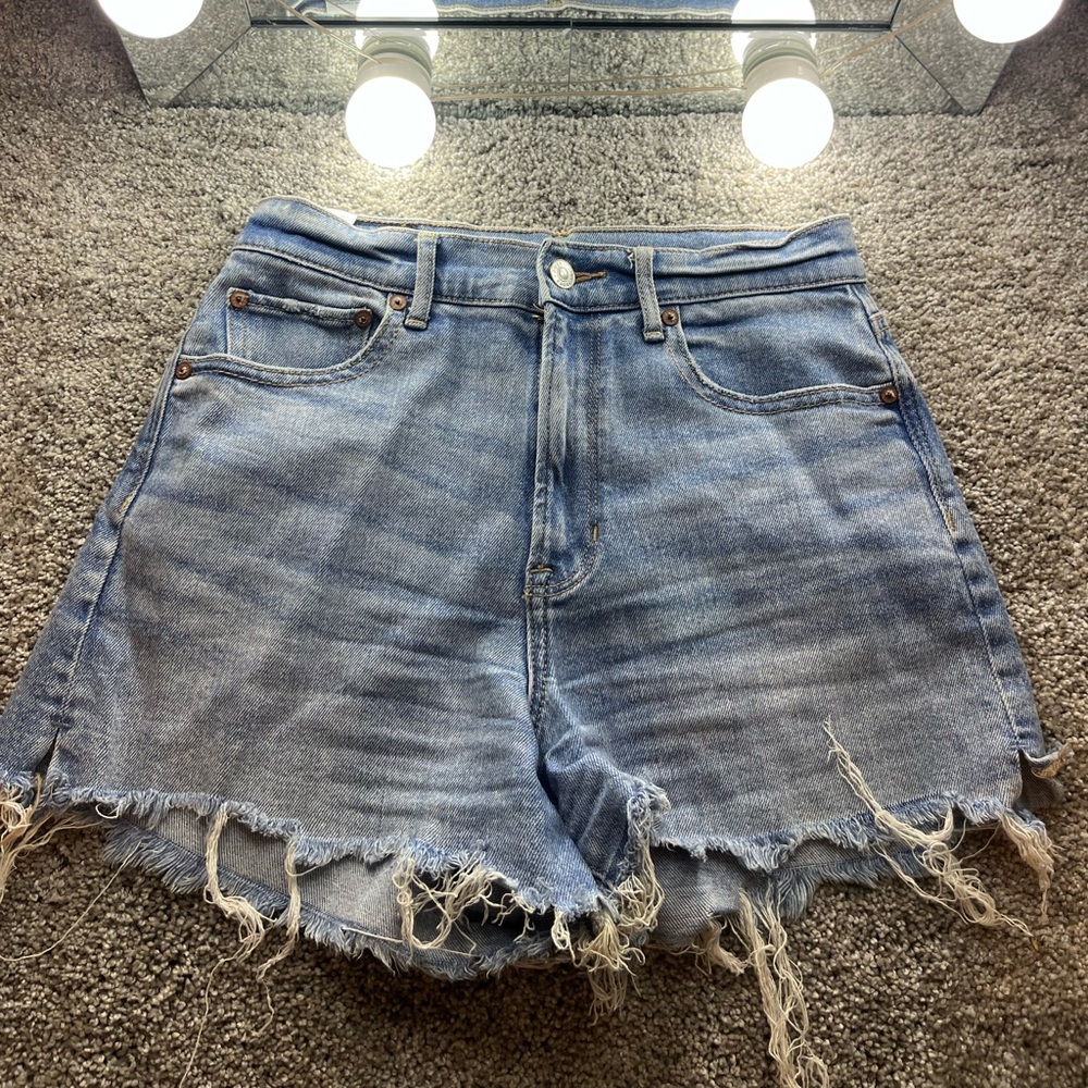 american eagle jean shorts